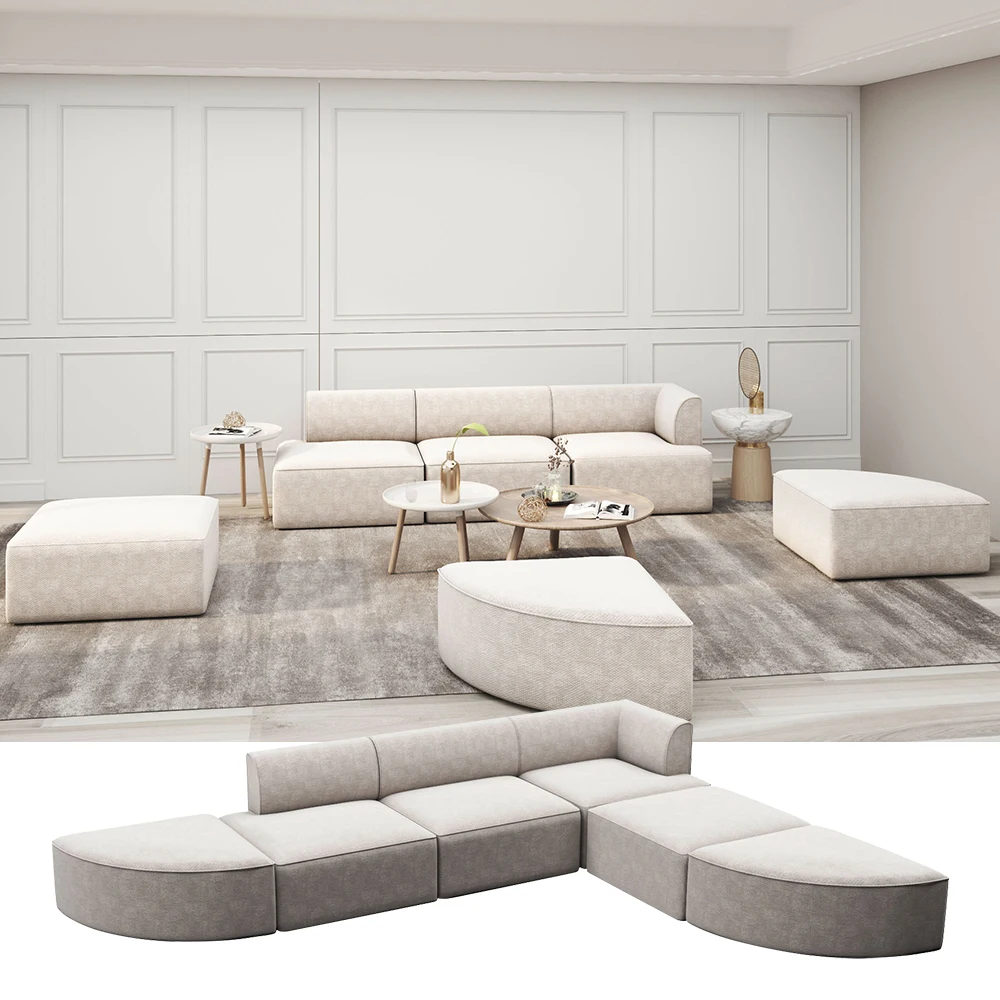 Manufacturer Sectional sofa set furniture living room foam vacuum pack sofa modern sofa set luxury design compressed couch