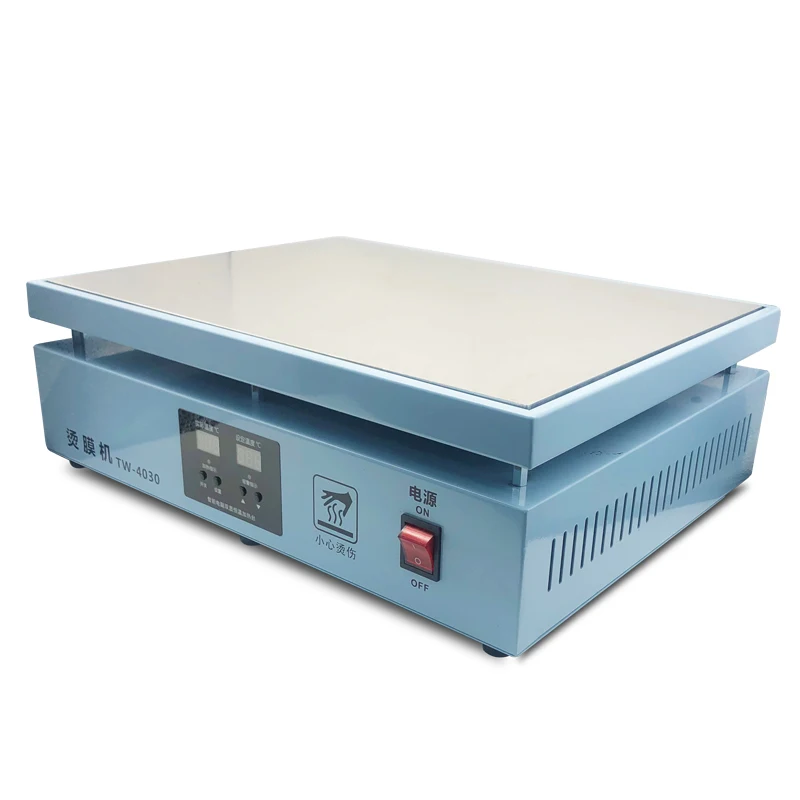 1200W 220V 40*30cm Manual gift wrapping BOPP heat sealing film ironing hot laminating machine hot film machine TW-4030
