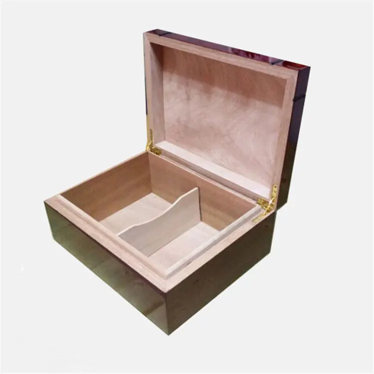 Wholesale Classic Solid Wood Cigar Humidor For Cigars