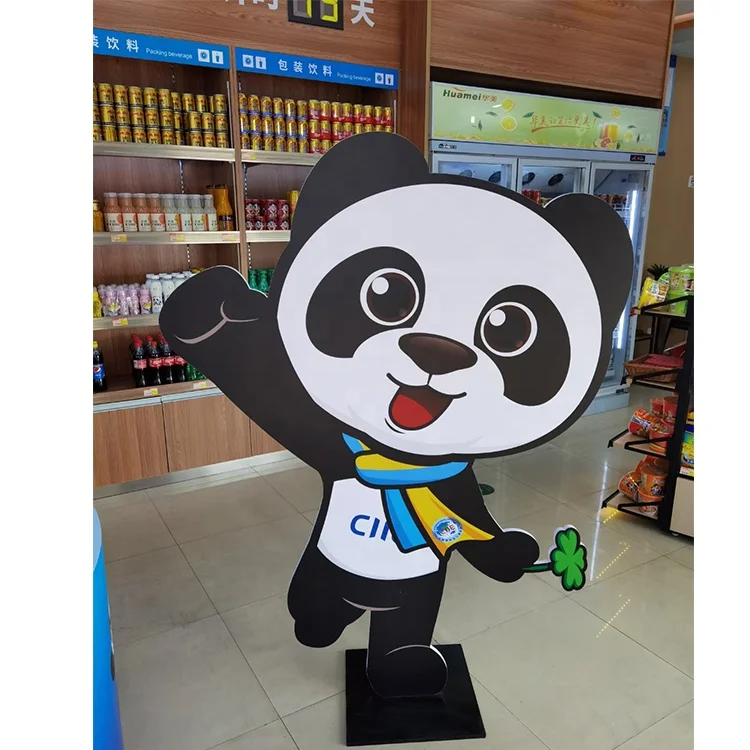 Custom promotional personalized life- size anime PVC foam board  cardboard cutouts standees