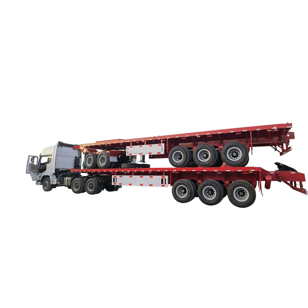 Сверхпрочные 2/3 Полуприцепы 40ft 60ton
