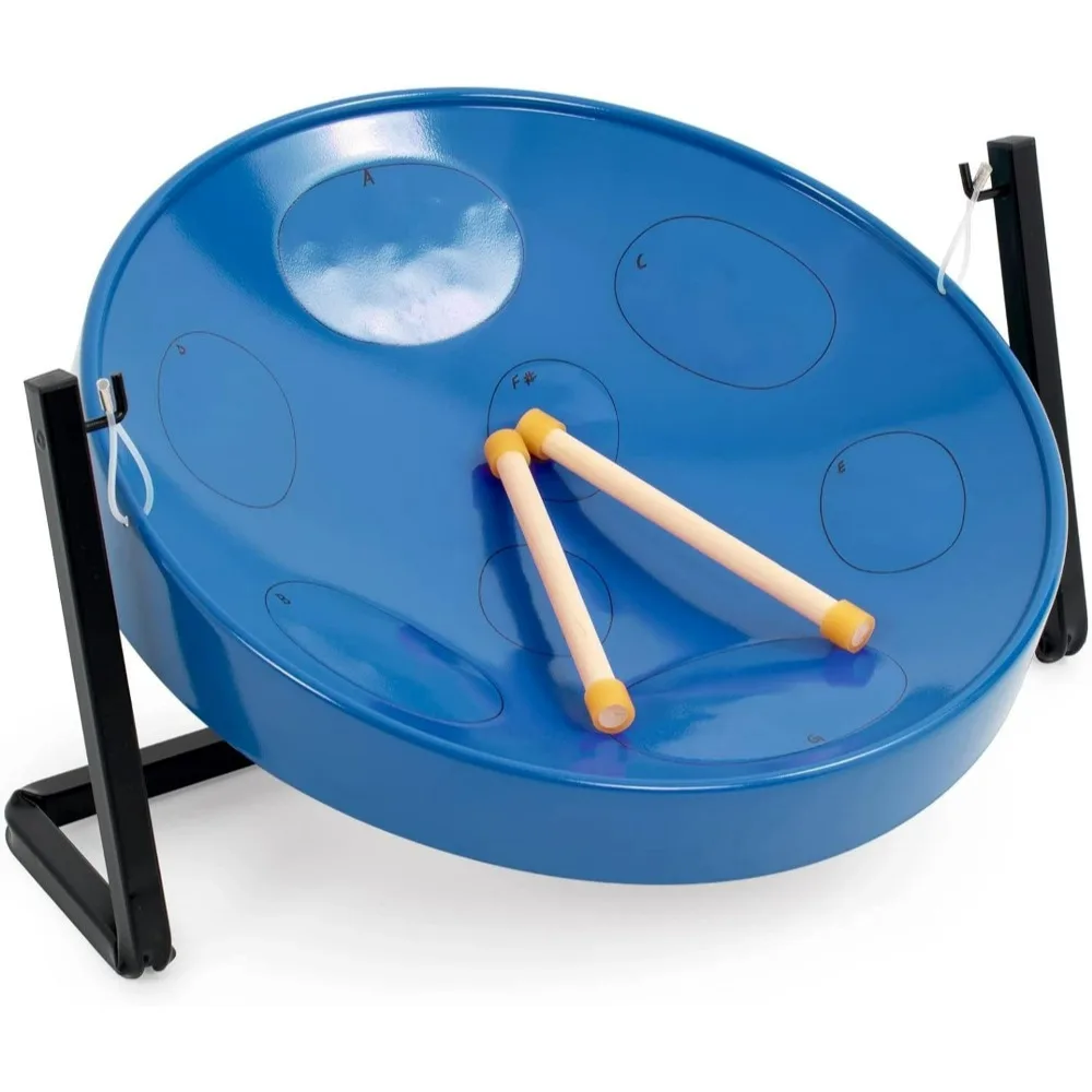 16 inch Classic Blue Handmade Trinidad Drum in China Authentic Pan Ready to Play Kit Percussion Instrument for kids