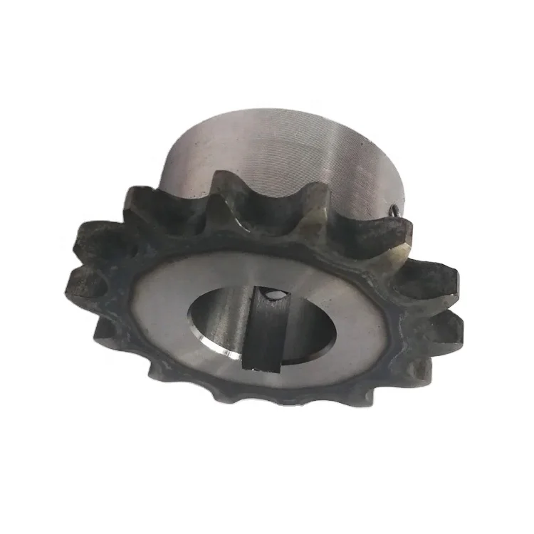 
High precise custom wholesale steel material teeth tapered bore simplex sprocket 