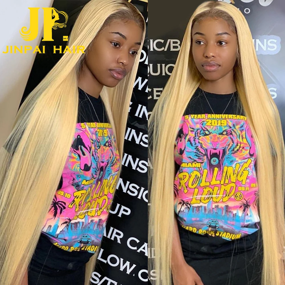 JP 613 Blonde 4*4 Closure Wigs Vendors,Wholesale Cheap Blonde 613 Human Hair Closure Wig,613 Raw Indian Hair Wig For Black Women
