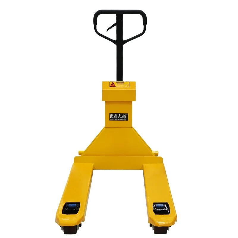 Manual Forklift with Measuring Scale Cargo Moving and Weighing Multi functional Indicator Scale
