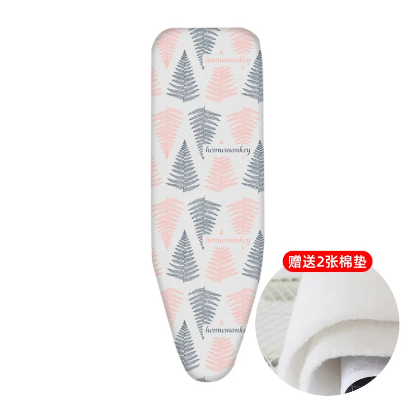 Pure cotton cloth cover with multi-color cotton printing Ironing board cover made of pure cotton and heat-resistant cloth cover
