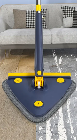 BENHENG Easy use hand free household cleaning mop 360 swivel X twist shape magic microfiber Home handsfree flat mop