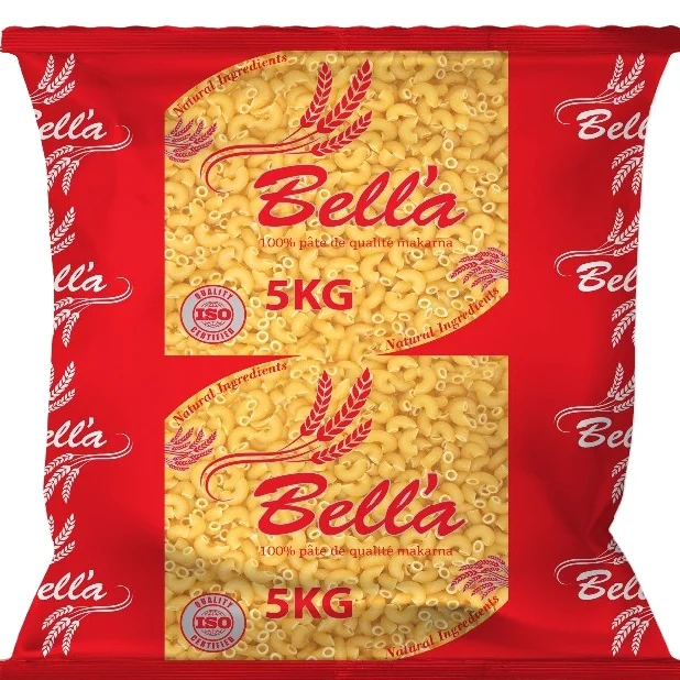 Dry Pasta 5 kg Hard Wheat Bella Brand Pasta Best Price High Quality Egypt productions Wholesale