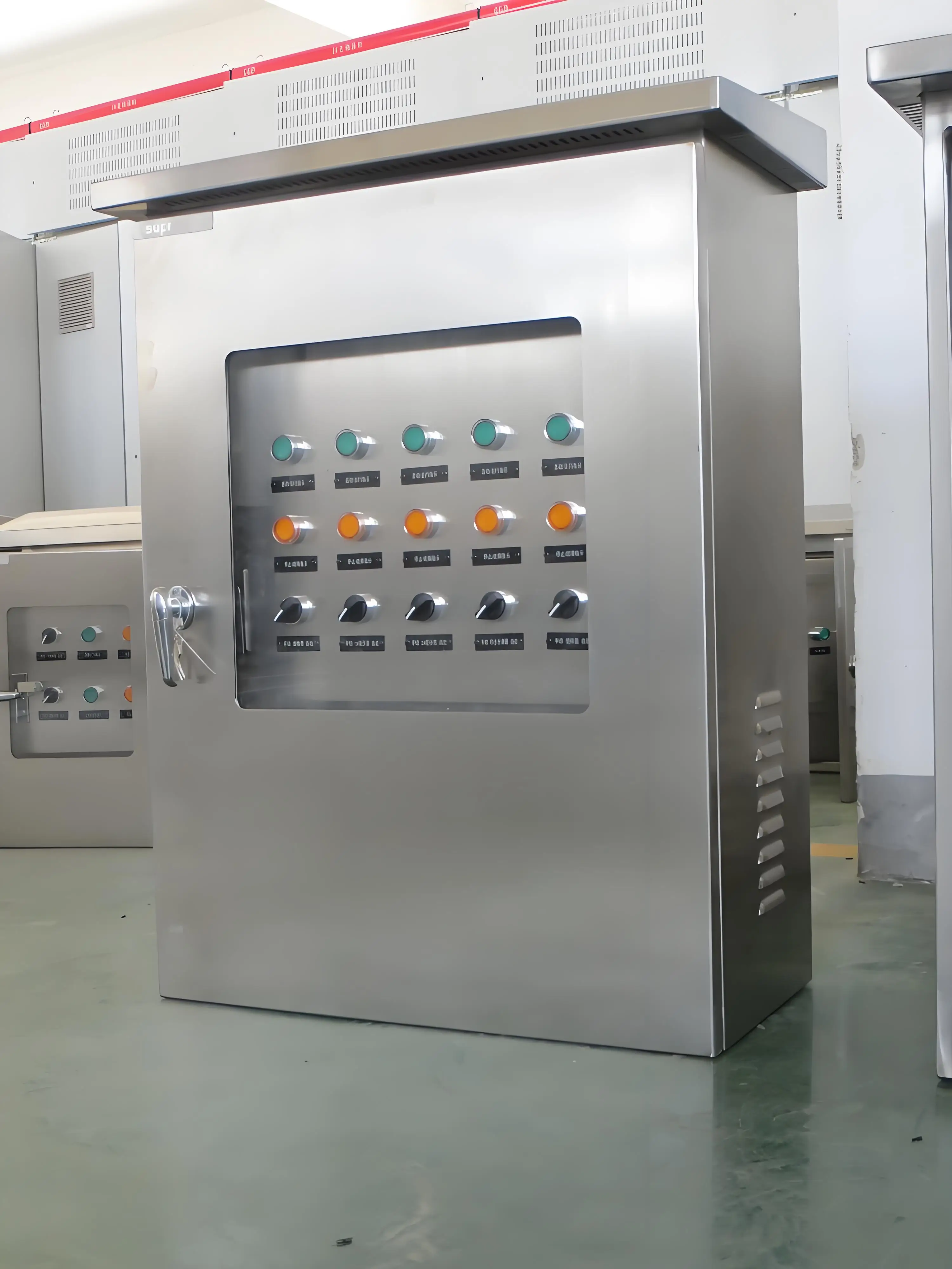 Low voltage 3 phase Dol/direct star /delta starter motor/pump distribution control panel with timer