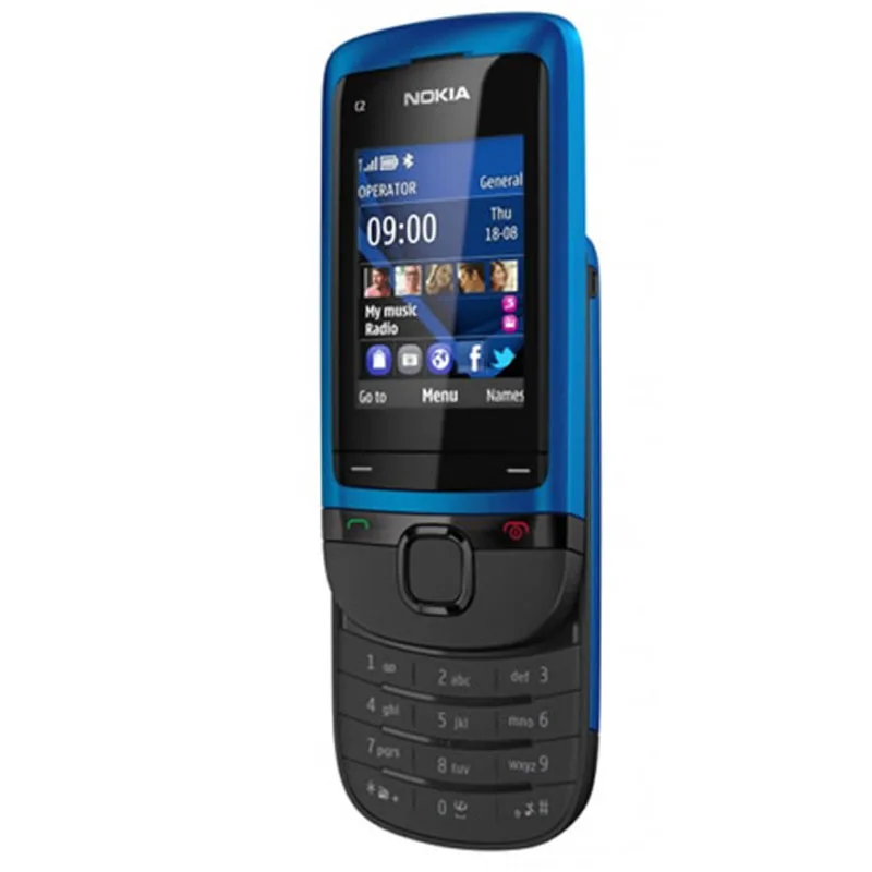 High Quality Mobile Phones factory Unlock Cell Phones Dual Sim Card Cheap Long Standby Mobile Phone for Nokia C2-05 6300 208 106