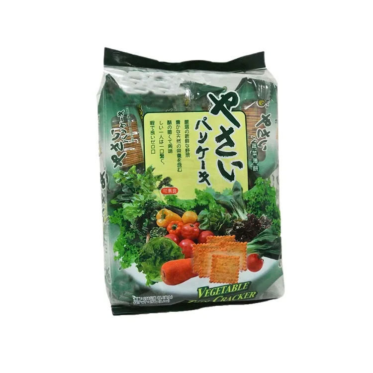 certification Organic Vegetable Snacks Crispy Veggie thin cracker