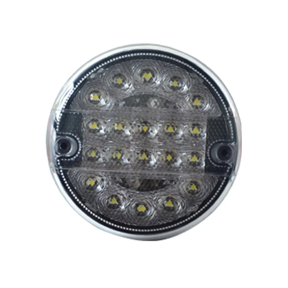 E4 10-30V UV PC Round LED Hamburger Lamp For Truck Trailer
