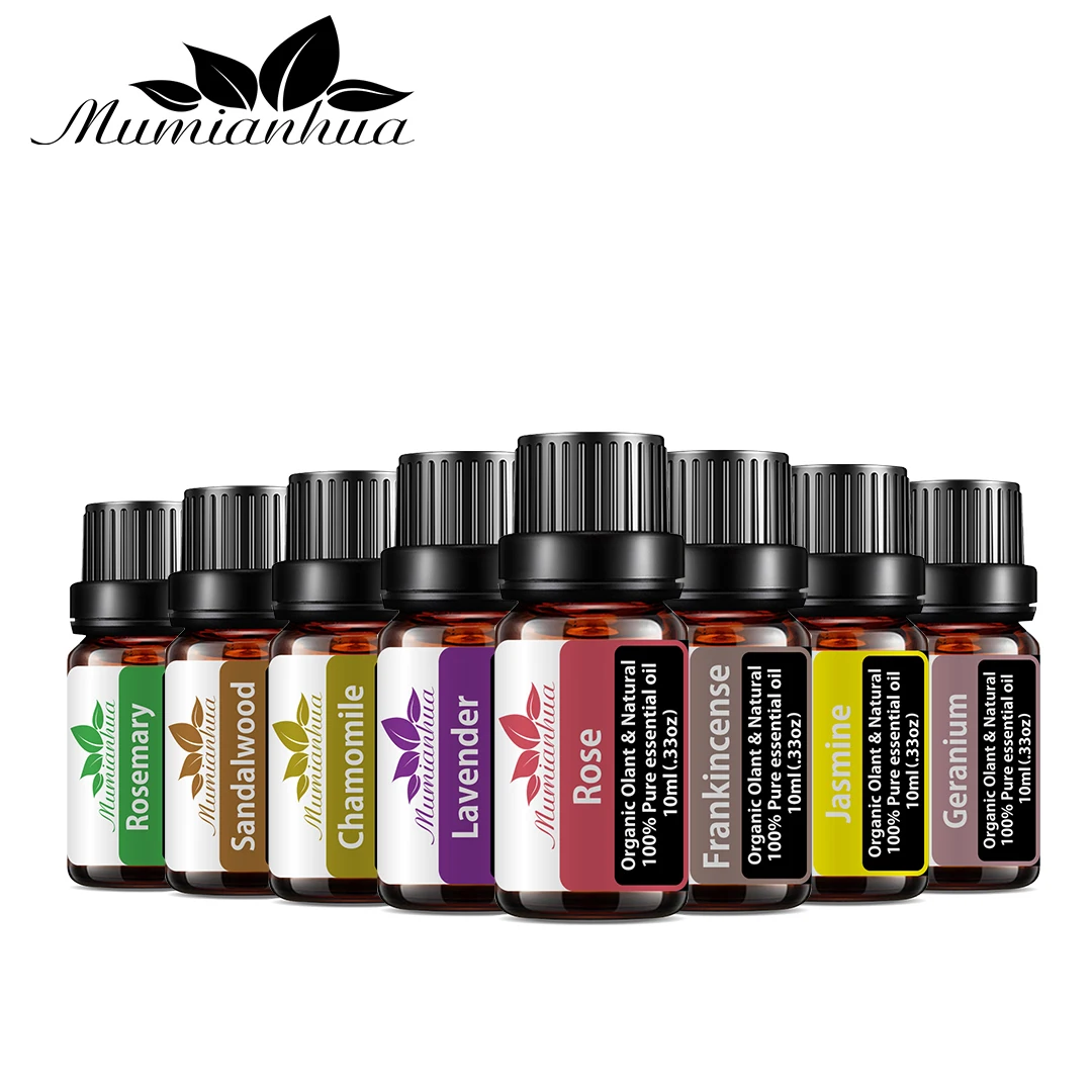 Hot Selling Customized Label High Quality Natural Wonderful Diffuser Aromatherapy Essential Oil Gift Set
