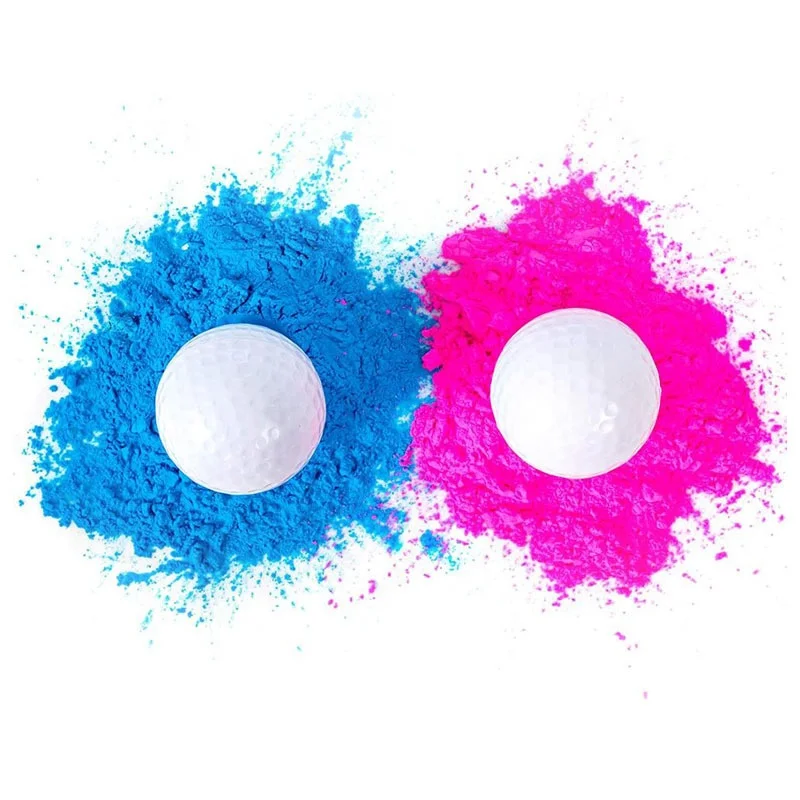Heyha Baby Gender Reveal Exploding Golf Balls Pink and Blue Set for Boy or Girl Gender Reveal Party