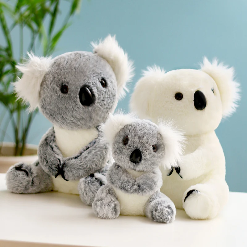 Mama Koala Simulation Stuffed Plush Doll Kids Animal Toy Custom Soft Baby Fluffy Fashion Australia Koala Bear Plush toy