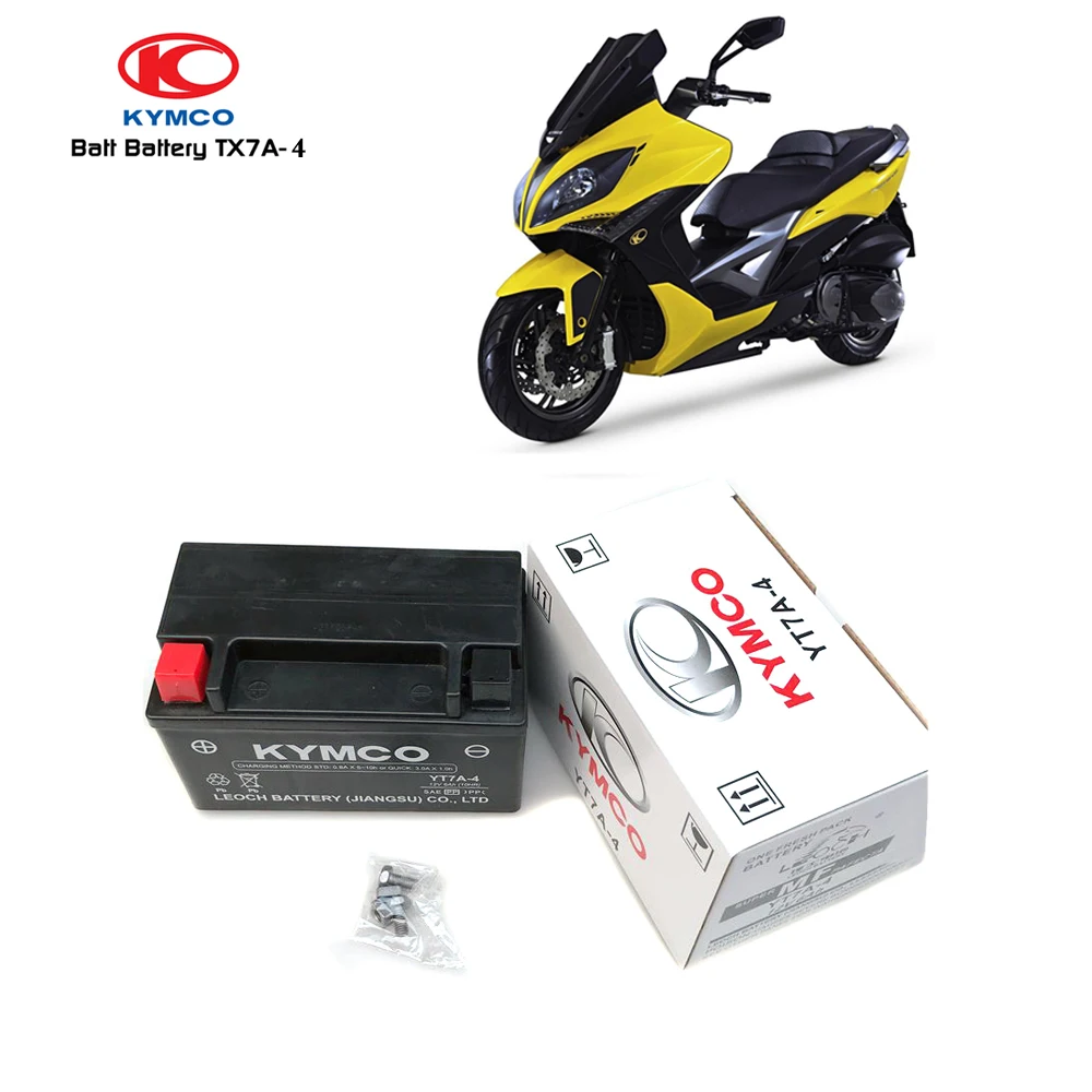 Аккумулятор для мотоцикла KYMCO оригинальная Заводская батарея GP110 VP110 G125 CK125-T без воды TX7A-BS