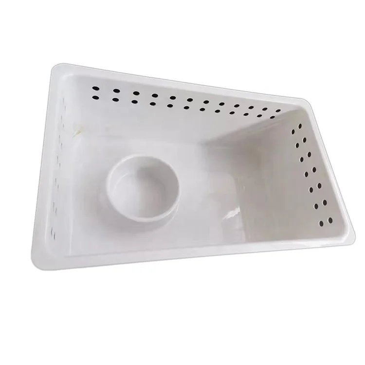 Vacuum forming process Supply  plastic tub for reptile snake feeding