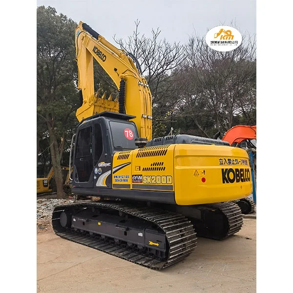 SK210 Used sk200d second hand Original Japan kobelco excavator 20 ton crawler excavator digger sk200-8 kobelco for sale