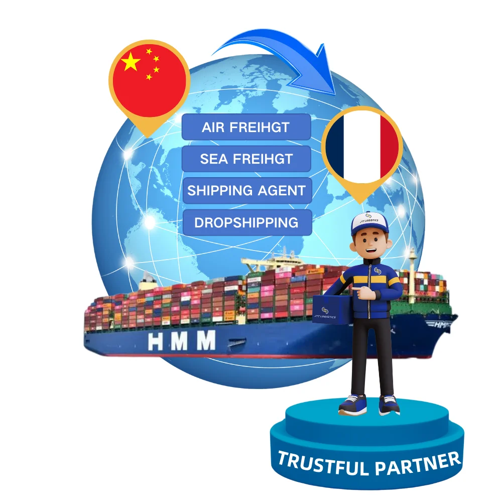 China to EU FCL Sea Freight 20/40GP DDP Shipping to France Germany UK Spain Italy