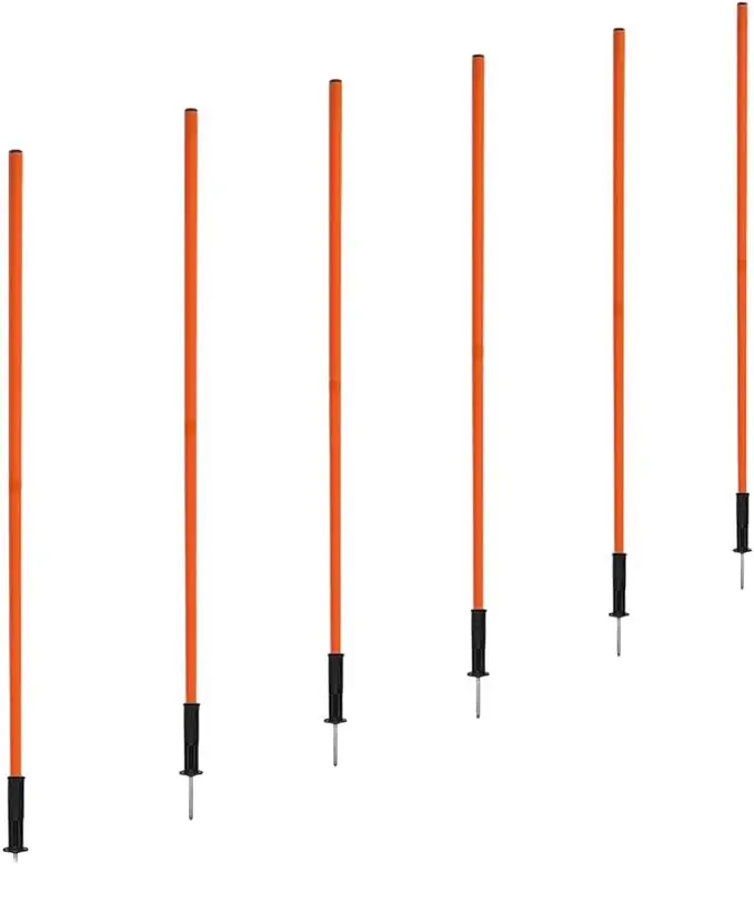 Xin Xing Wholesale Plastic Slalom Pole Agility Training Poles for Soccer Training