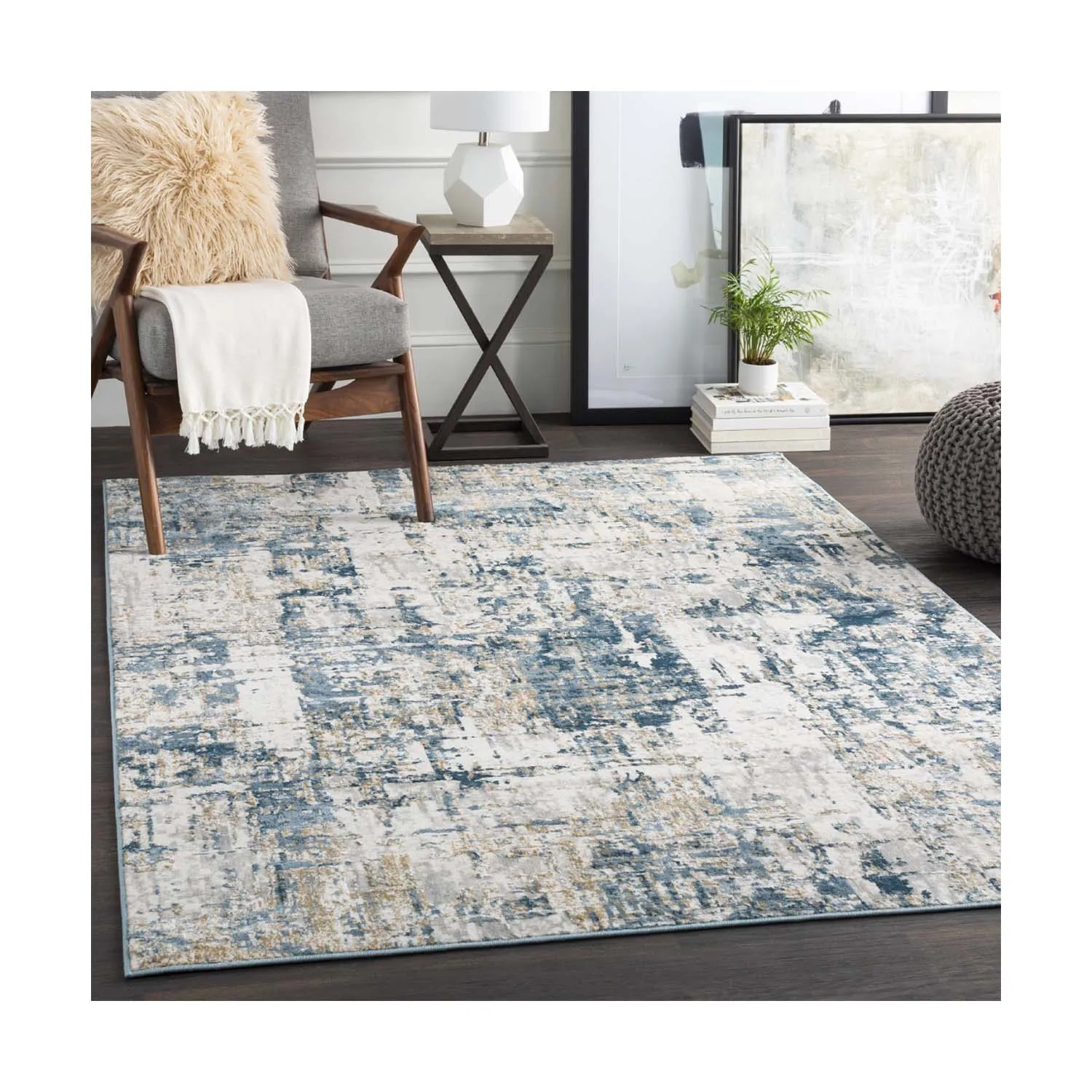 Wholesale Machine Washable Big Size Shaggy Rug Carpet Soft Plain Floor Mat in Green Living Room Hotel/Bathroom China manufacture