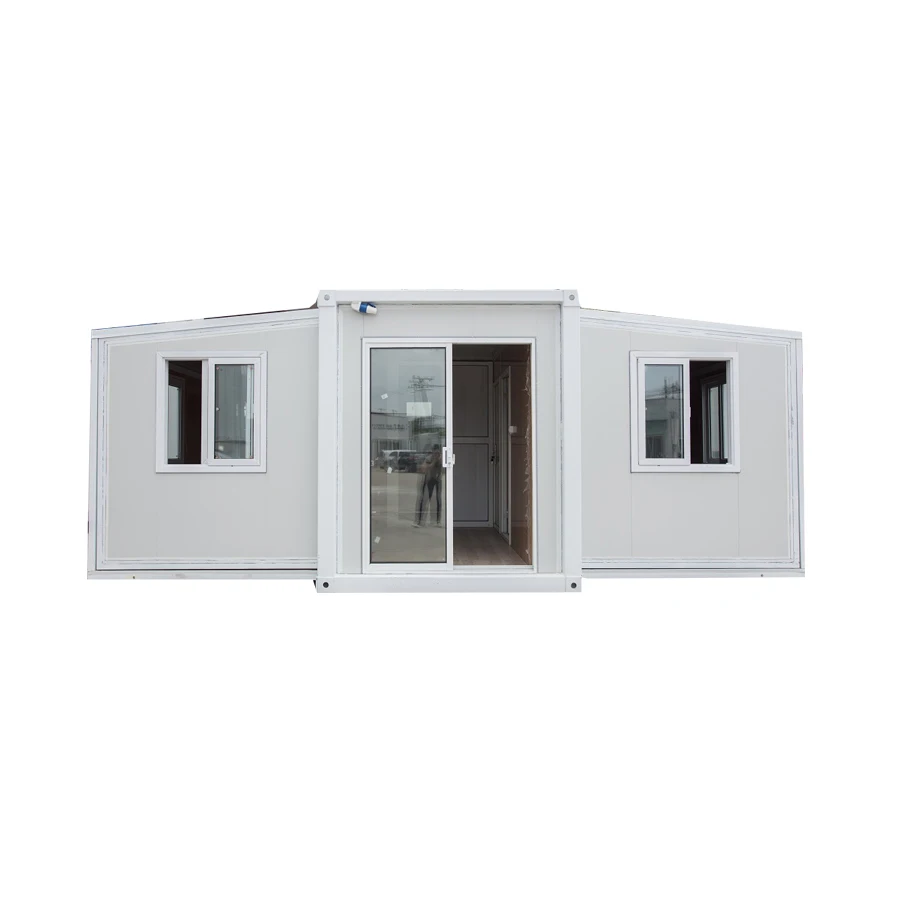 20ft Luxury Living Container Steel Allstar Contemporary Steel Structure 5 Bedroom 3 Bath Luxury Villa 1 Story Stone Outside