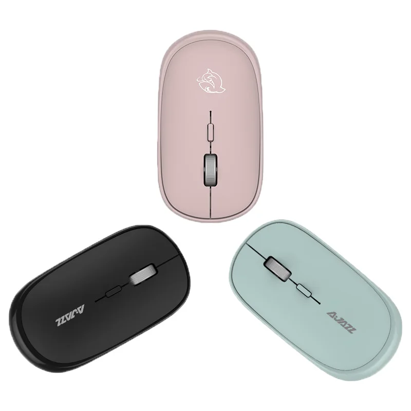 DMW045 Wireless BT mouse Dual-mode 2.4G Mute Silent Symmetric mouse for Office and Home Use