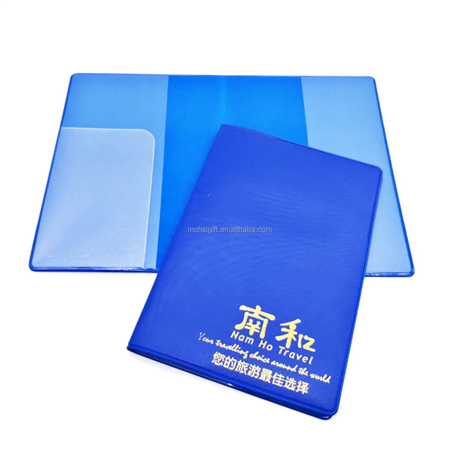 Covers Case Passport Holder Travel essential custom transparent waterproof plastic pockets  wallet for trip passport book holder