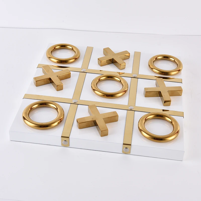 Tabletop chess game home decoration accessories wooden chess board set