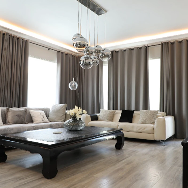 Роскошный отель Апарт Slaapkamer Raam Gordijnen Moderne Voor De Woonkamer Automatische Ramen Thuis