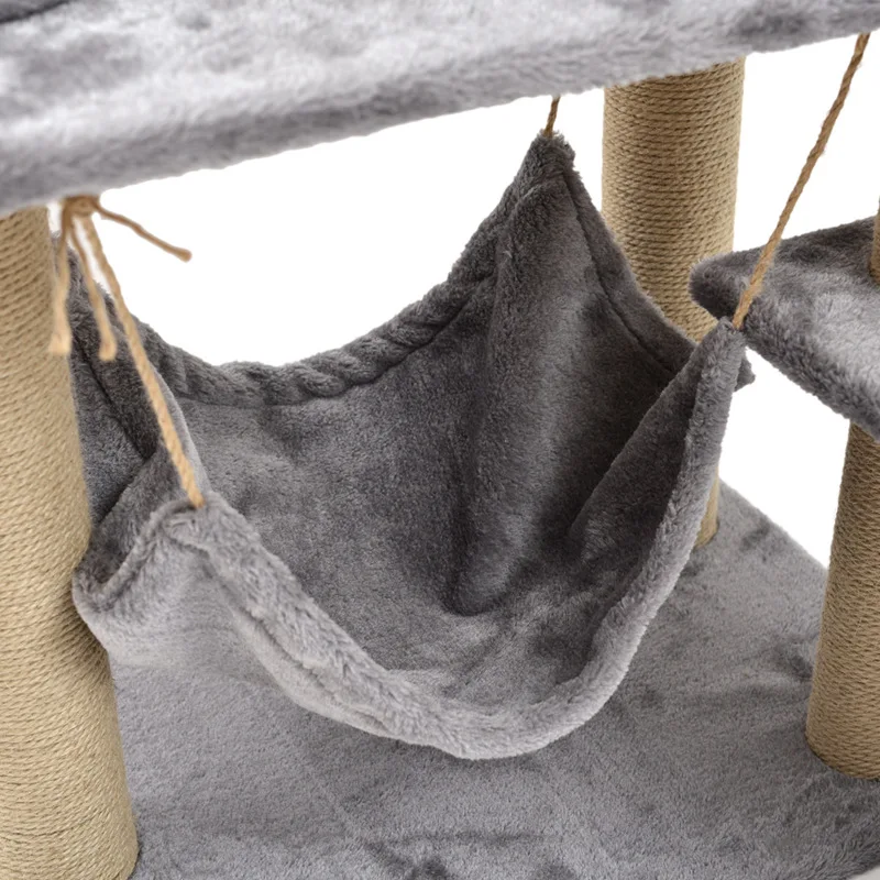 Good Quality Flush Pet Cat Climbing Frame environmental Protection Board-post Large Cat House Furniture