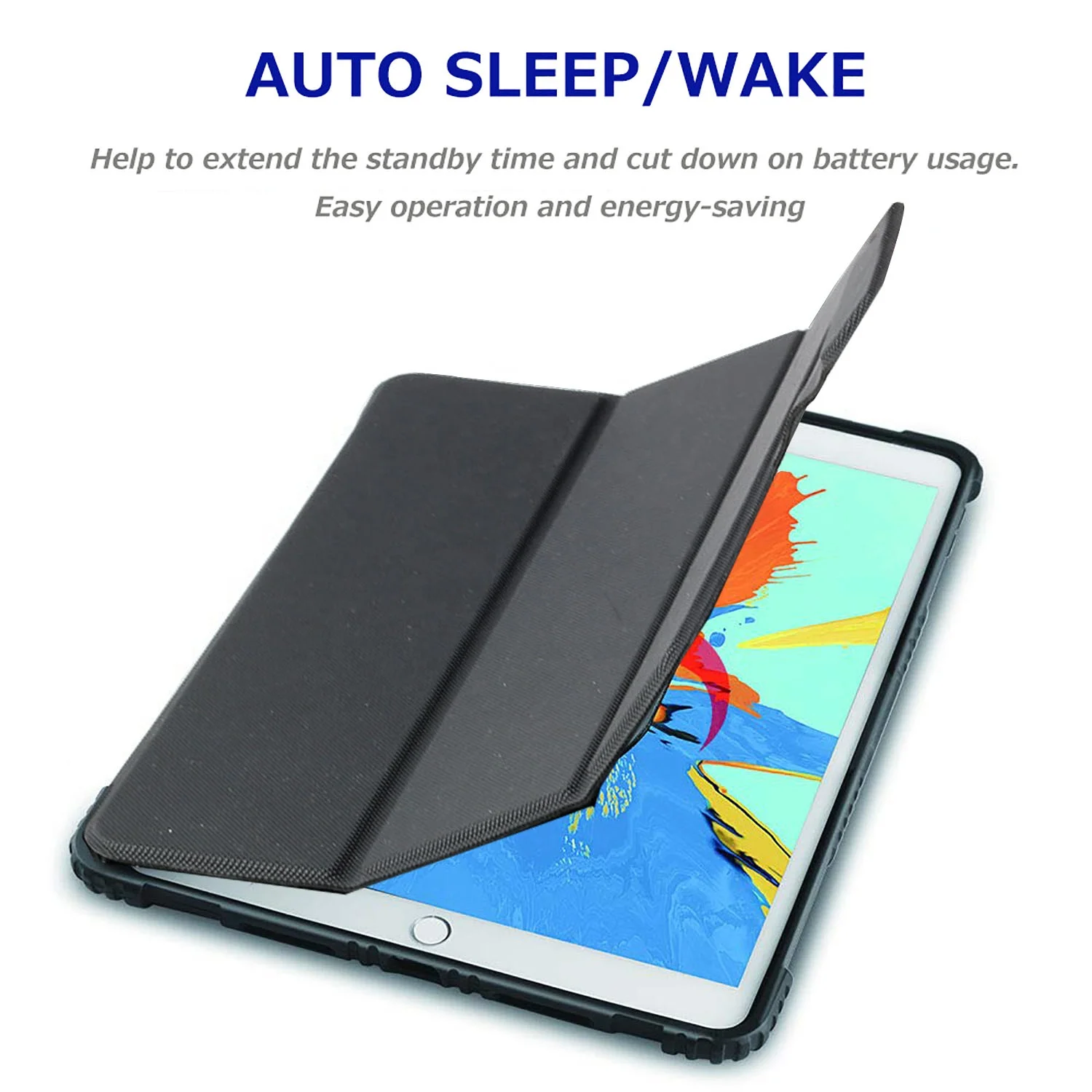 TPU Frame Case for IPad Basic 10.9 inches Heavy Duty Hard Shell with PC Leather Anti Drop and Scratch Cover with Pen Holder