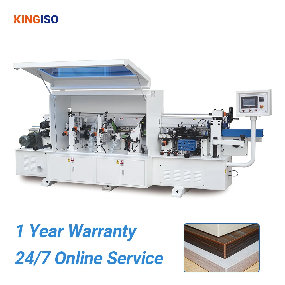 Furniture Woodworking Machinery Aluminium Straight Micro Mini Automatic Edge Banding Machine For Wood Cabinet Door