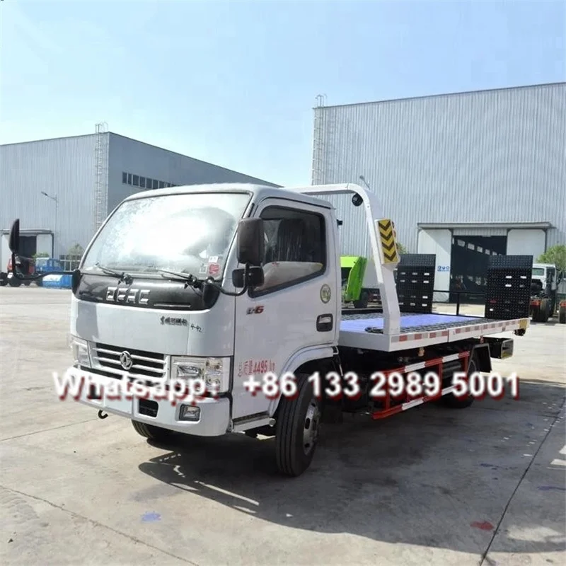 LHD or RHD Dongfeng Single Cab 3t Road recovery vehicle wrecker tow Truck in dubai