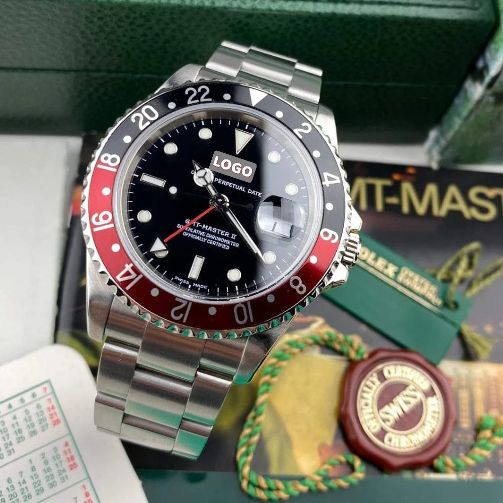 nuff said 1:1 Quality Rolexing 904l Stainless Steel Sapphire Mirror Glass Mechanical watch Rolexable Watches