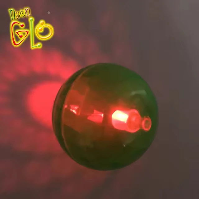 Assorted Colors Light up Bouncy Balls with Flashing LED Glow in The Dark Bouncy Balls 4th of July Toys