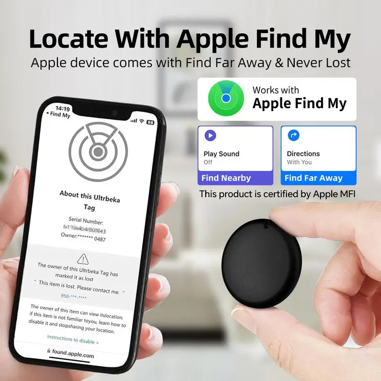 New Version Portable Wireless Anti Lost Alarm Mini Smart GPS Tracker for Luggages Kid Pet