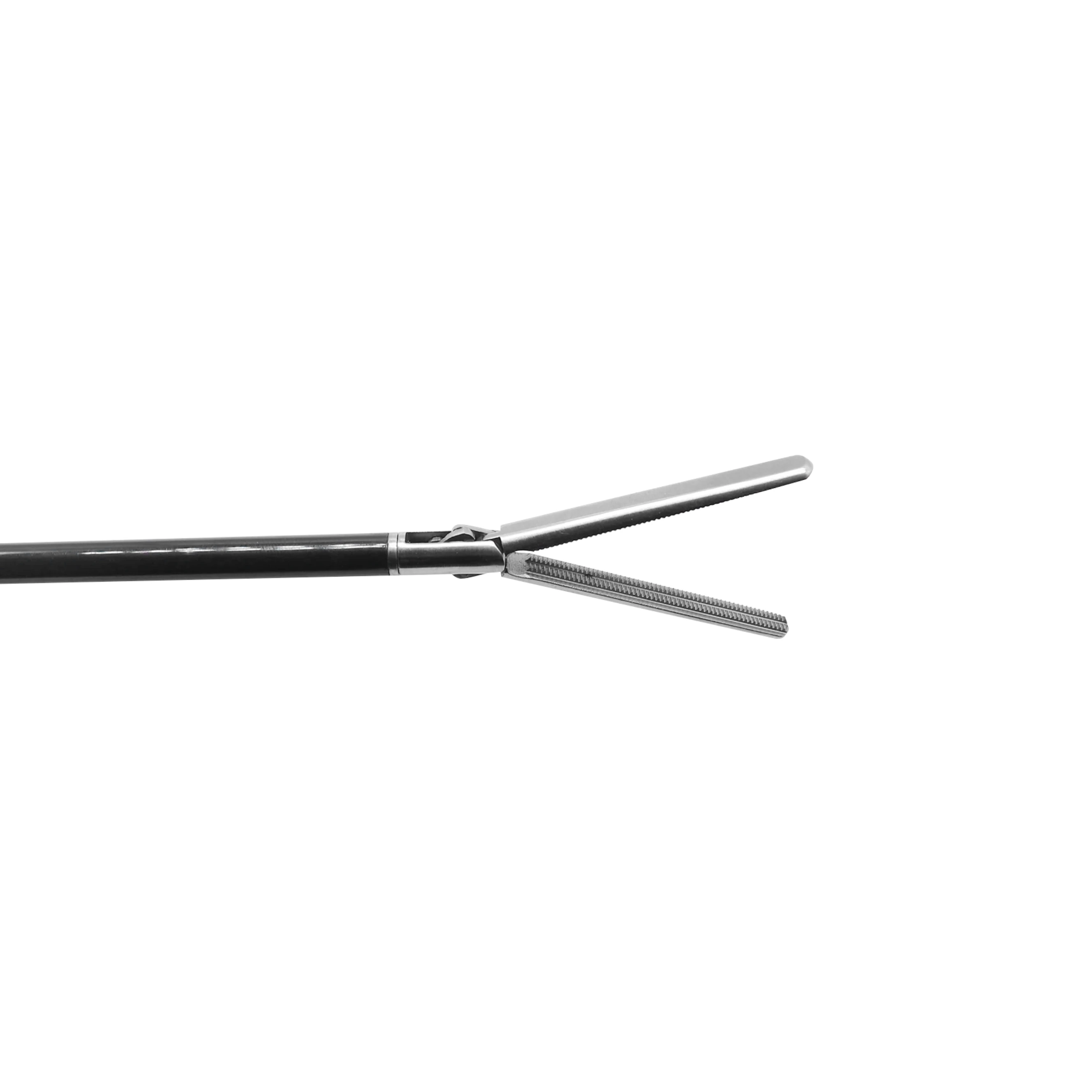 High quality Laparoscopic forceps medical surgical hand instruments long Jaws Grasping forceps China manufacture