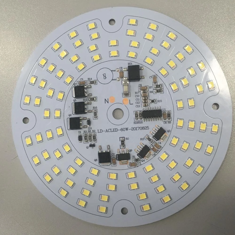 AC220V 110V round square pcb board driverless led module for high bay flood ceiling panel light