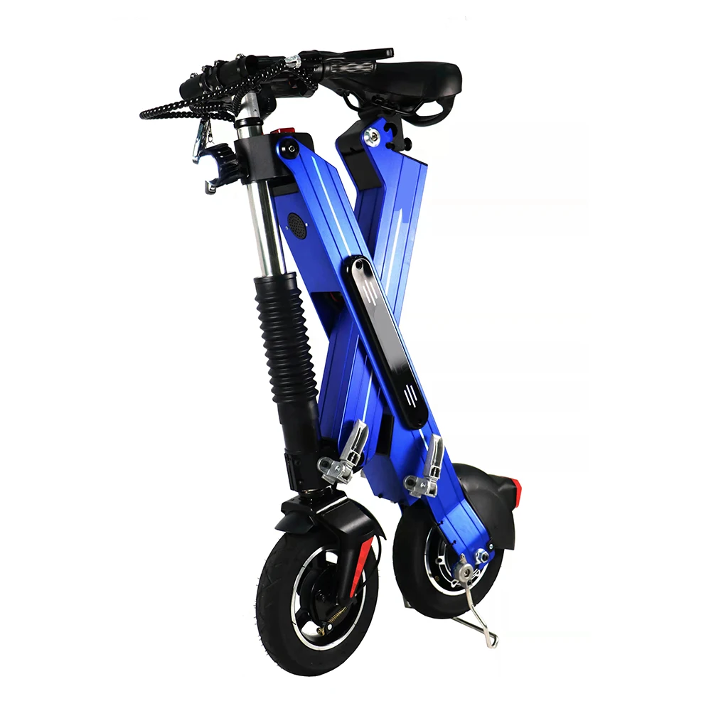 2022 NEW Electric scooter Foldable Blue tooth music Drum Brake Front&back Velocity 25 KM/hour Carrying Capacity 200KG