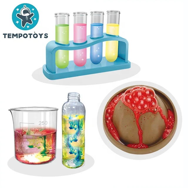 Tempo New Science Toys For Child 14 in 1 Chemistry Experiment DIY Experimental Toy science engineering toys