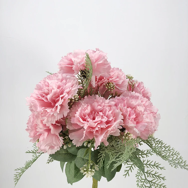 K-0568 In Stock HOT Sale Rose Silk Peony Bouquet Artificial Flowers Cheap Flowers for Home Wedding Decorative Flowers