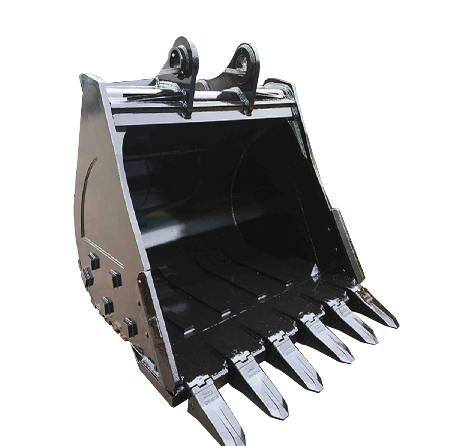 Excavator Attachments 2.8M3 Rock Bucket Pins and Bushings for DX480 Excavator Bucket  with teeth