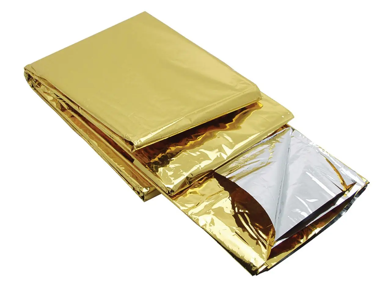Light Weight First Aid Rescue Sheet Very practical and durable Safe Emergency Foil Thermal Waterproof Blankets Mylar