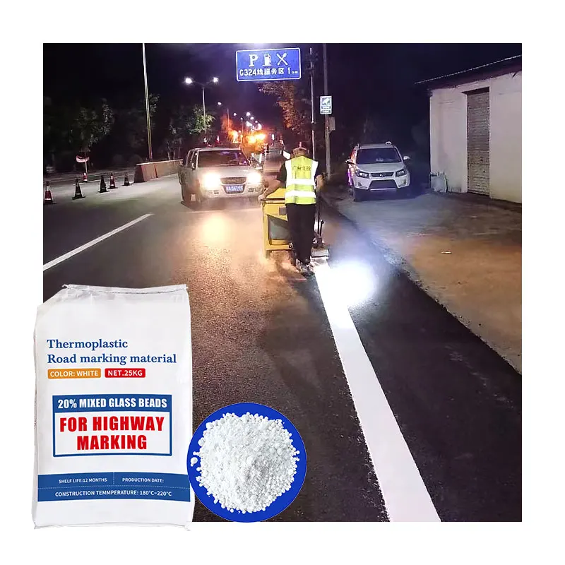 ISO 9001 Factory road paint strong stain resistance reflective traffic marking paint for city road