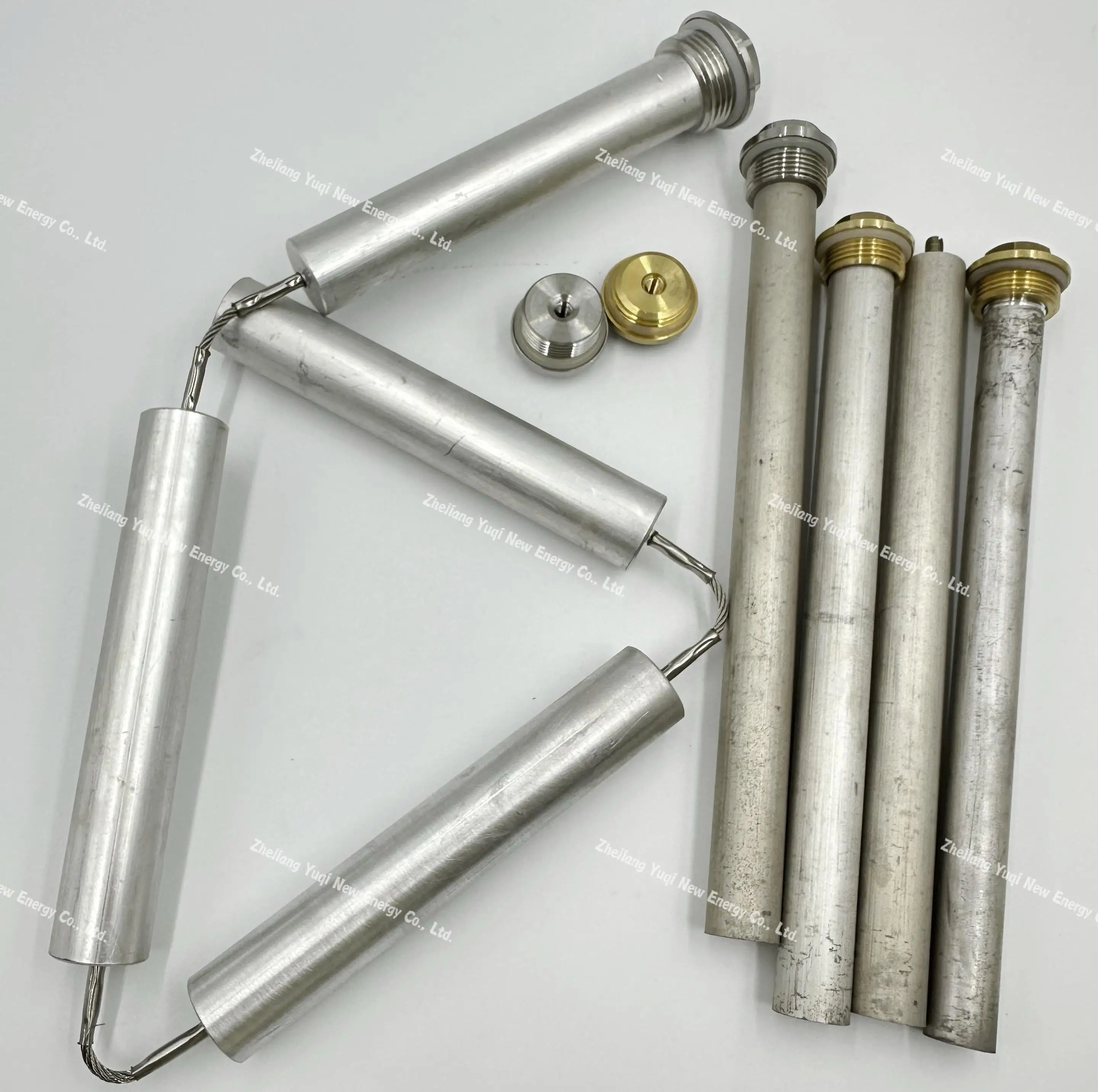Factory direct sale corrosion control magnesium chain anode rod with threaded connector water heater tank magnesium anode rod