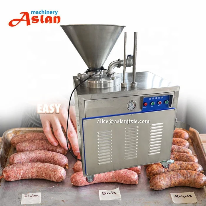 italian salami sausage filling making  machine/ 50L 304 stainless steel Hydraulic enema machine
