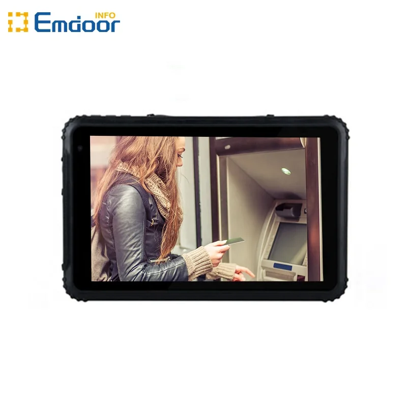 Восьмиядерный планшетный IP65 4 аппарат не привязан к оператору сотовой связи BT GPS NFC Reader 10000 мАч батарея