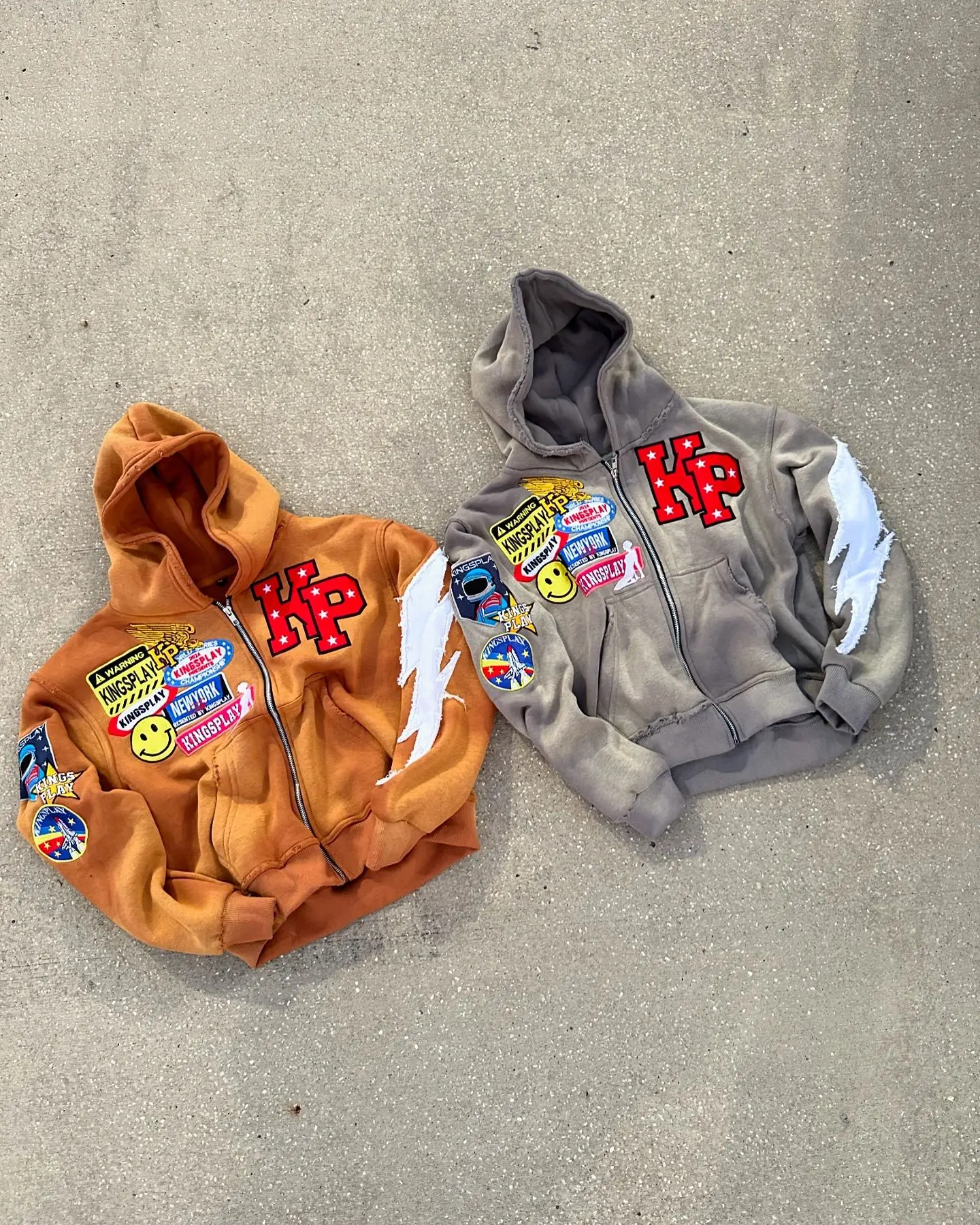 OEM Terry Cotton vintage acid wash fire zipper boxy fit zip up cropped hoodie custom high quality sun faded heavyweight hoodies
