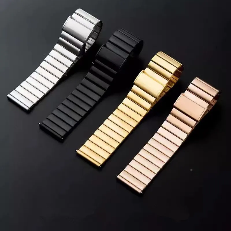 Stainless Steel Watch Strap For Samsung Galaxy Watch 6 5 4 5Pro Classic 43 47mm 40/45mm/49mm Band Metal Bracelet